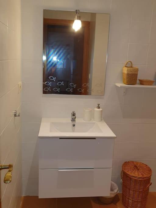 Apartamento Junto Al Mar Con Wifi Y Piscina ซากุนโต ภายนอก รูปภาพ