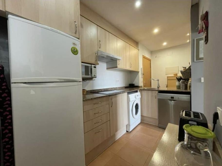 Apartamento Junto Al Mar Con Wifi Y Piscina ซากุนโต ภายนอก รูปภาพ