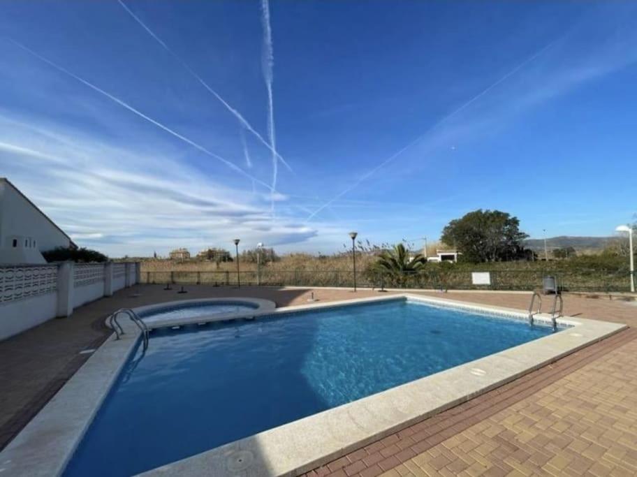 Apartamento Junto Al Mar Con Wifi Y Piscina ซากุนโต ภายนอก รูปภาพ